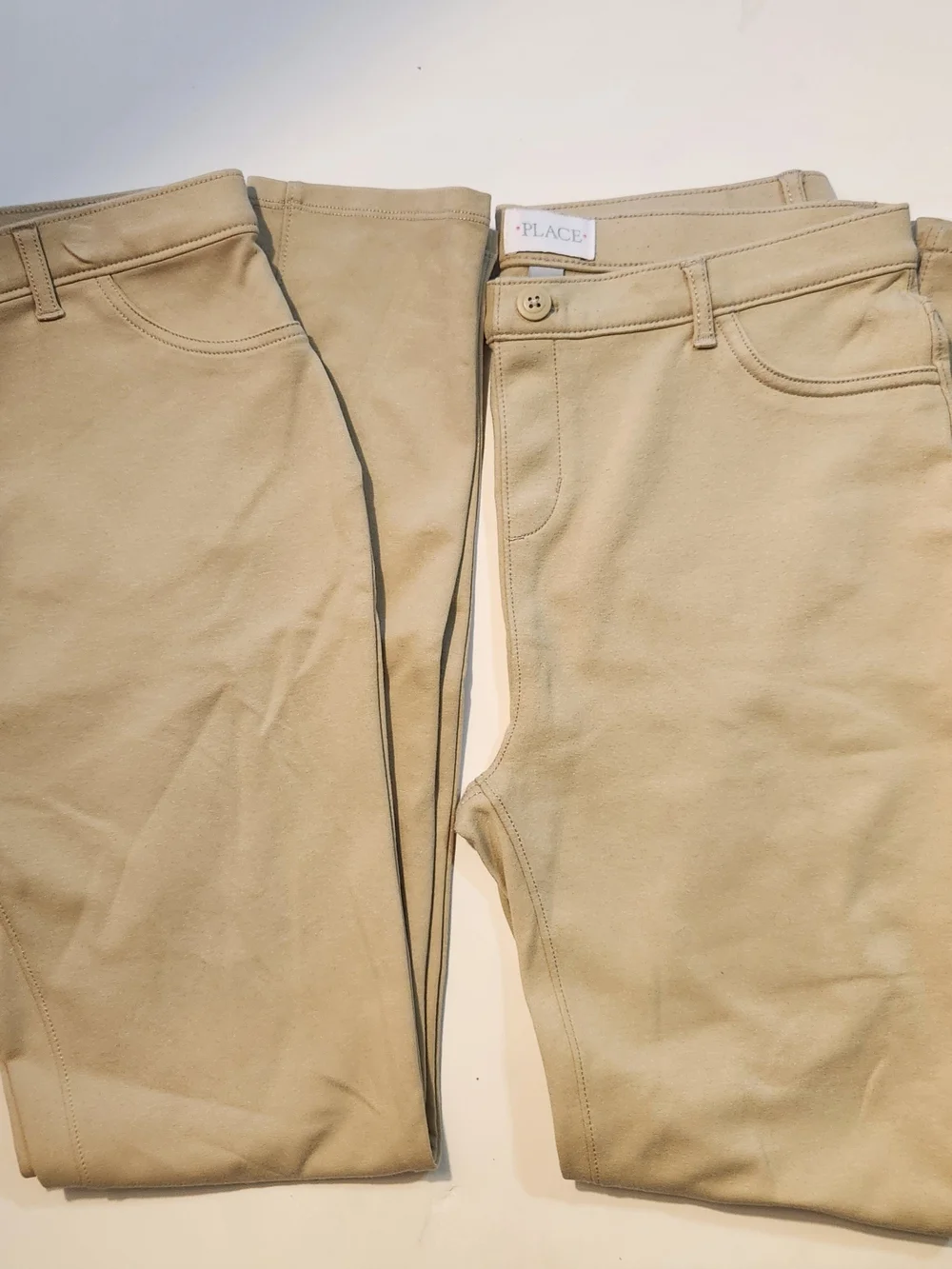 🩷The Children's Place Girl's Uniform 2pc Jegging Style Pants Size: 18 /XXL